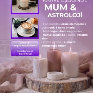 Kahve Eşliğinde Mum & Astroloji Atölyesi | AstroBeg