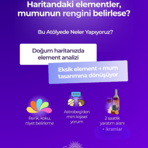 Alternative view of Kahve Eşliğinde Mum & Astroloji Atölyesi | AstroBeg